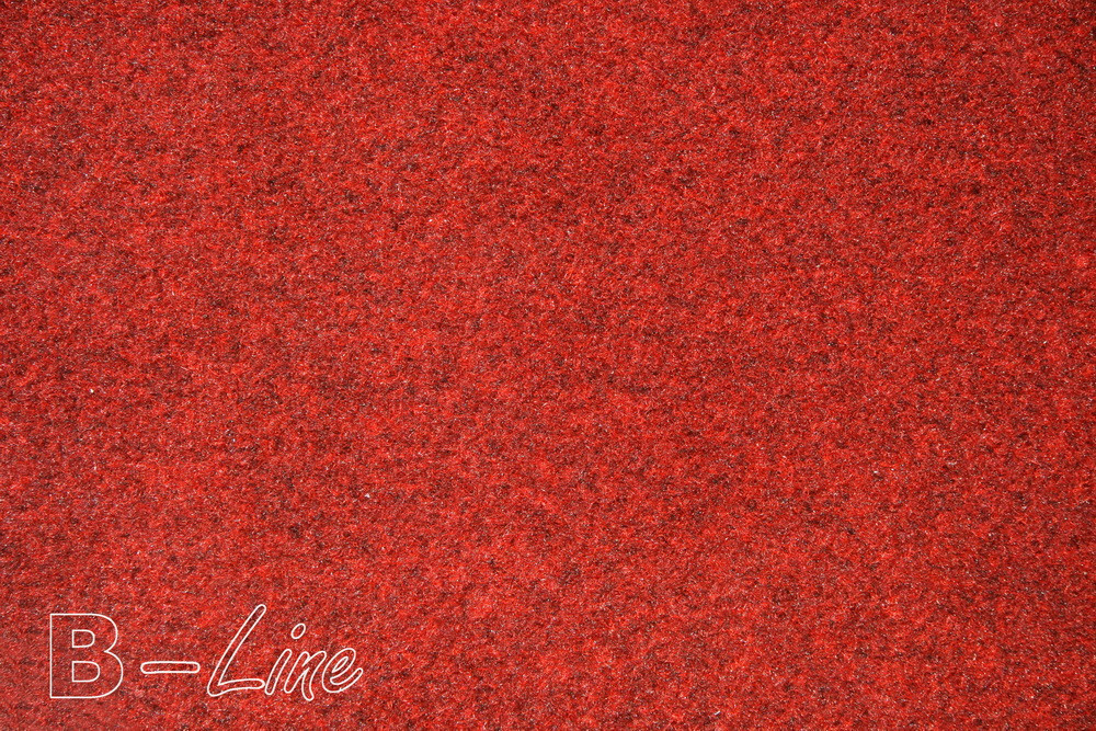 Metrážový koberec New Orleans 353 s podkladem gel, zátěžový, na míru, šíře 4m, červená, chodba / předsíň