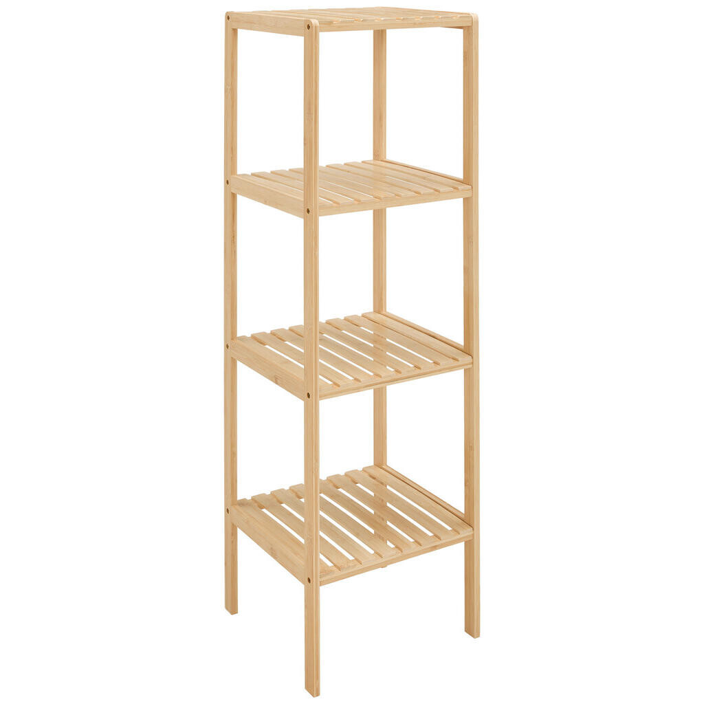 Carryhome REGÁL, přírodní barvy, bambus, 34/110/33 cm