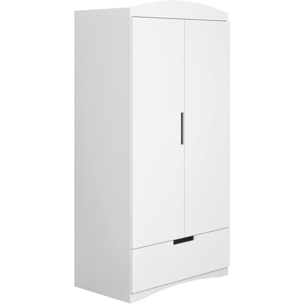 MID.YOU DĚTSKÁ ŠATNÍ SKŘÍŇ, bílá, 90/183,5/52 cm