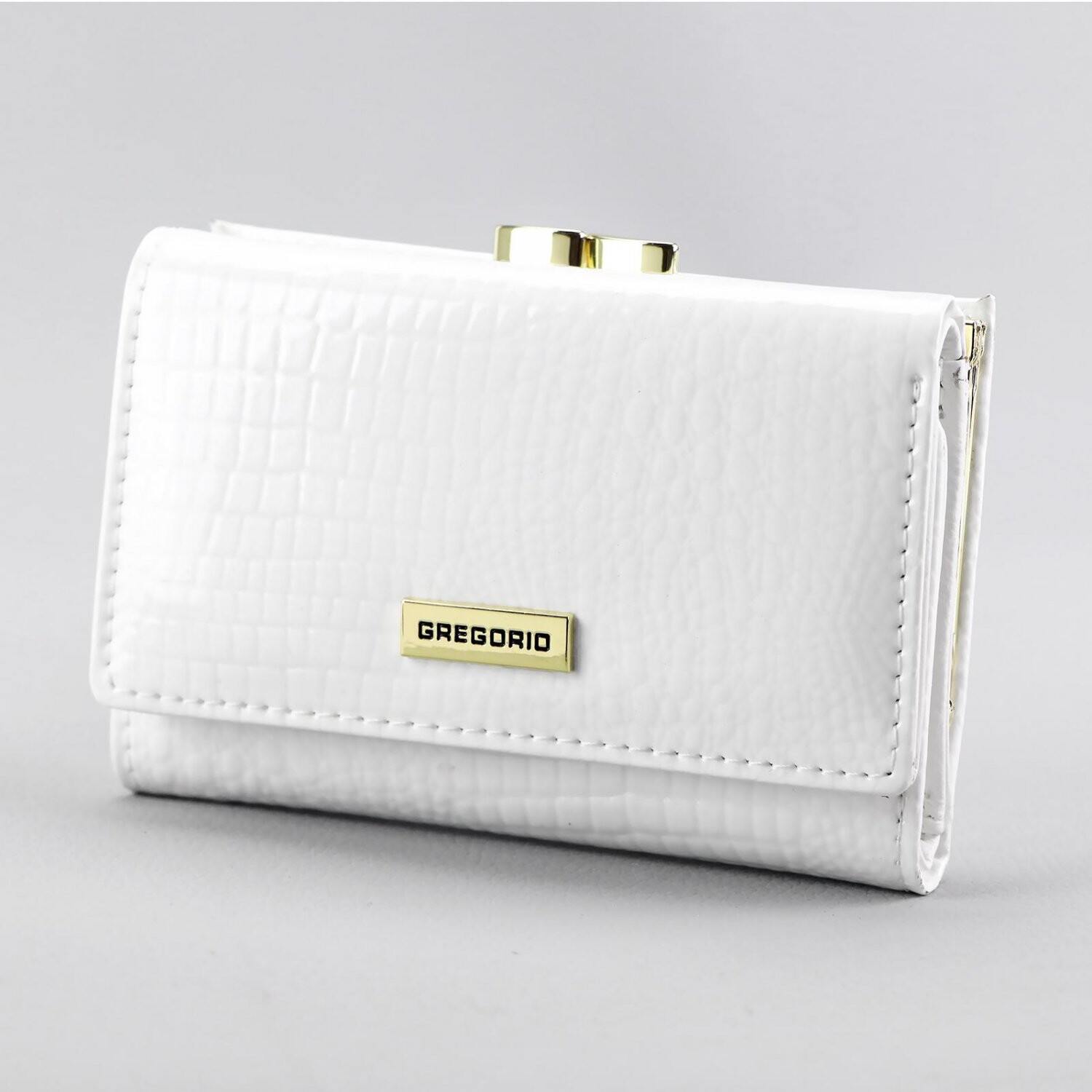 Dámská kožená peněženka bílá - Gregorio Oxana bílá