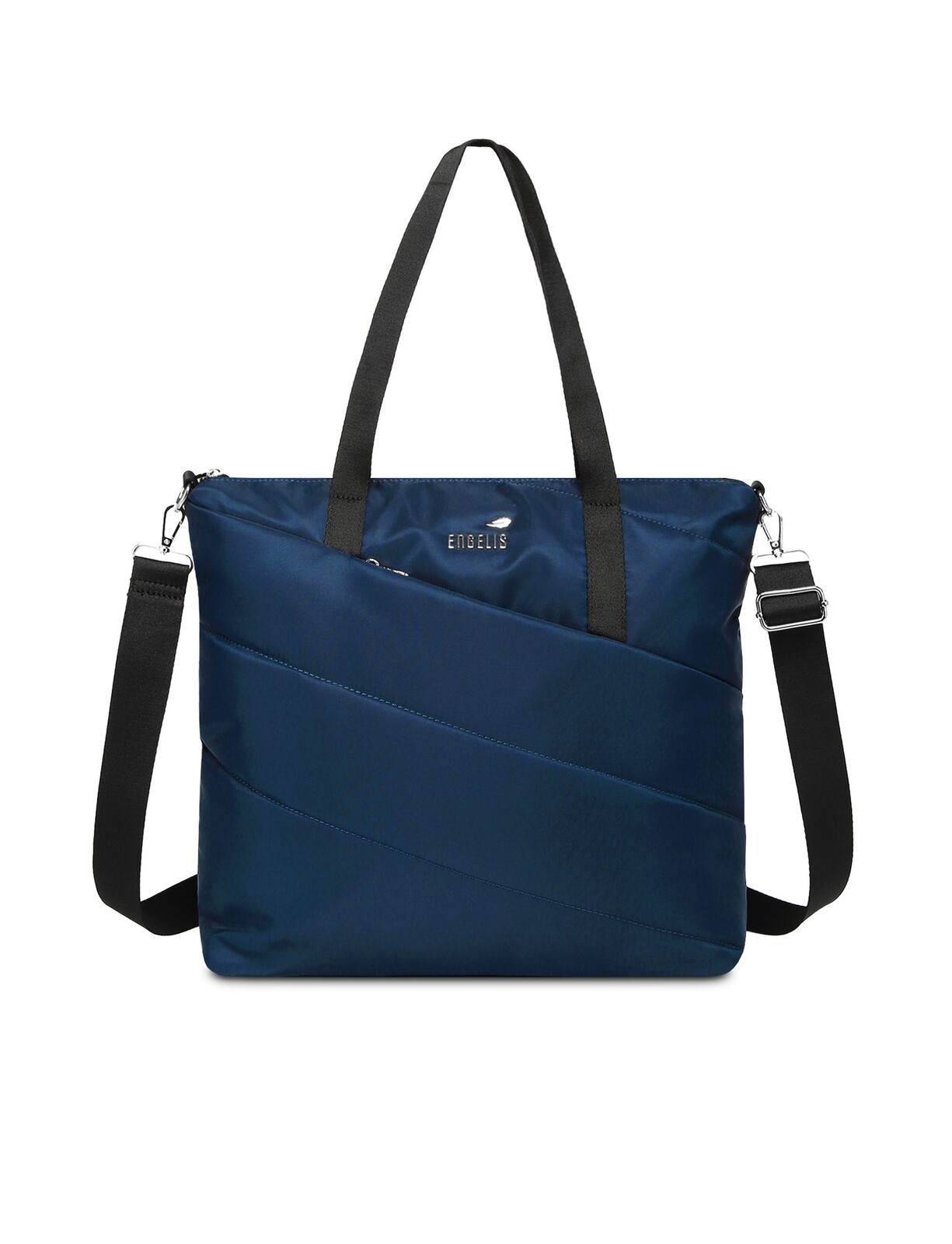 Lora Blue - prošívaná taška