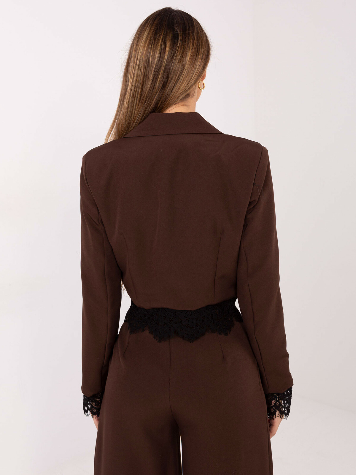 Hnědá dámská bomber bunda