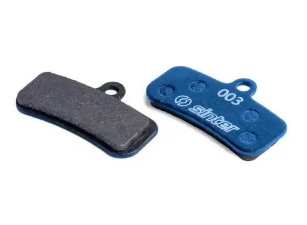 Sinter Shimano D Type brzdové destičky polymer modrá