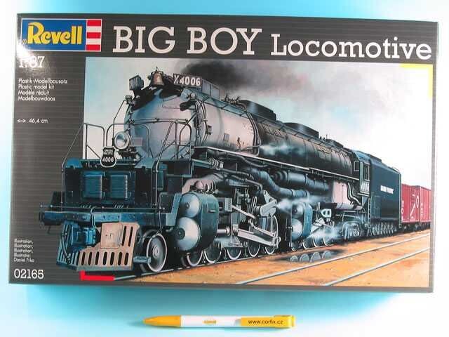 Revell Plastic ModelKit lokomotiva 02165 - Big Boy Locomotive (1:87)