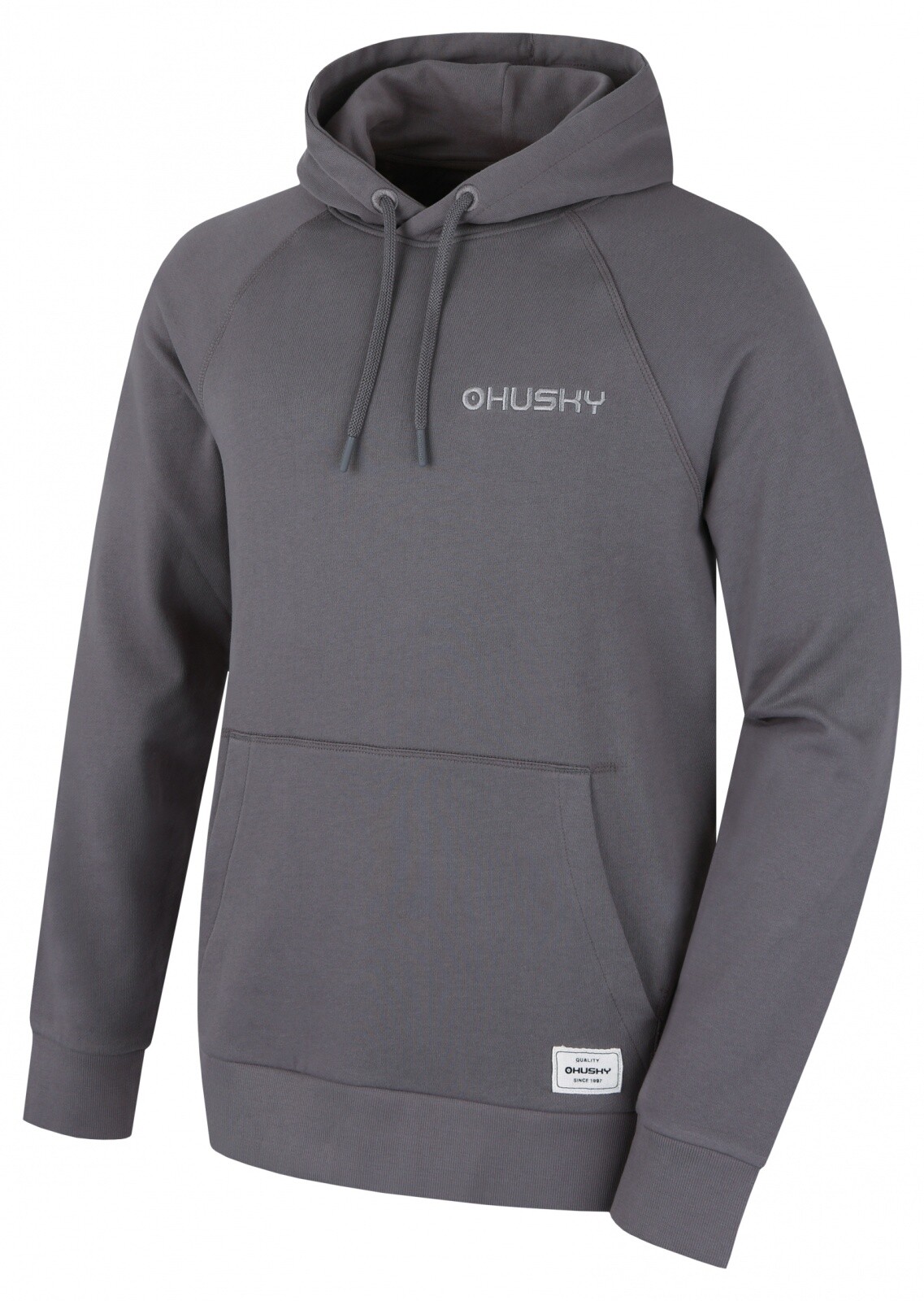 Husky Buggy M M, grey Pánská bavlněná mikina