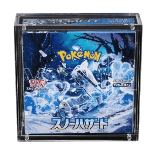 Akrylový box na standardní japonské Pokémon booster boxy