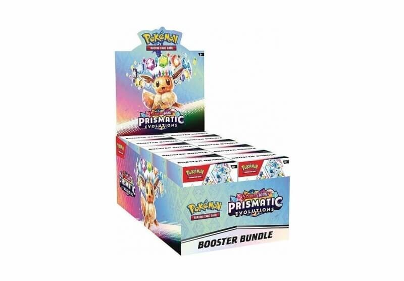 Pokémon Prismatic Evolutions - Booster Bundle Display
