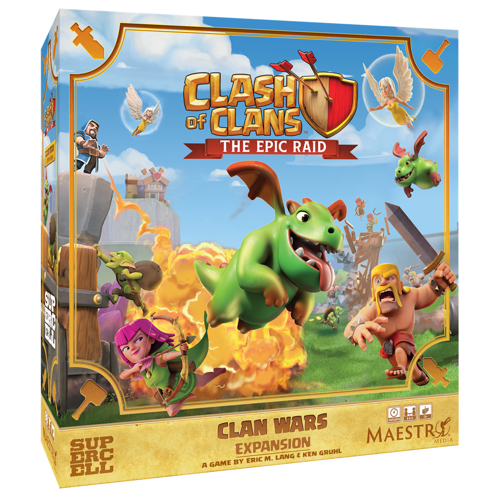Maestro Media Clash of Clans: The Epic Raid – Clan Wars Expansion