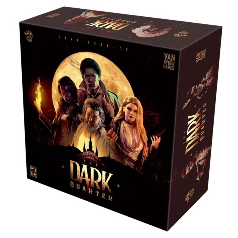Lucky Duck Games Poškozené - The Dark Quarter - EN 2025 (close-out)