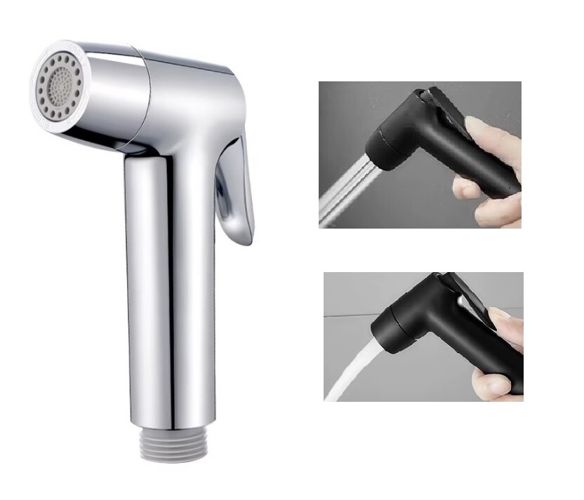 Eco produkty Smart bidetová sprška dvoufunkční s aretací - klasický proud bideta a jemnější proud, aretace zapnutého stavu chrom