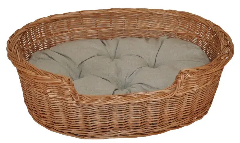 Axin Trading Pelíšek vrbový 55x37 - přírodní