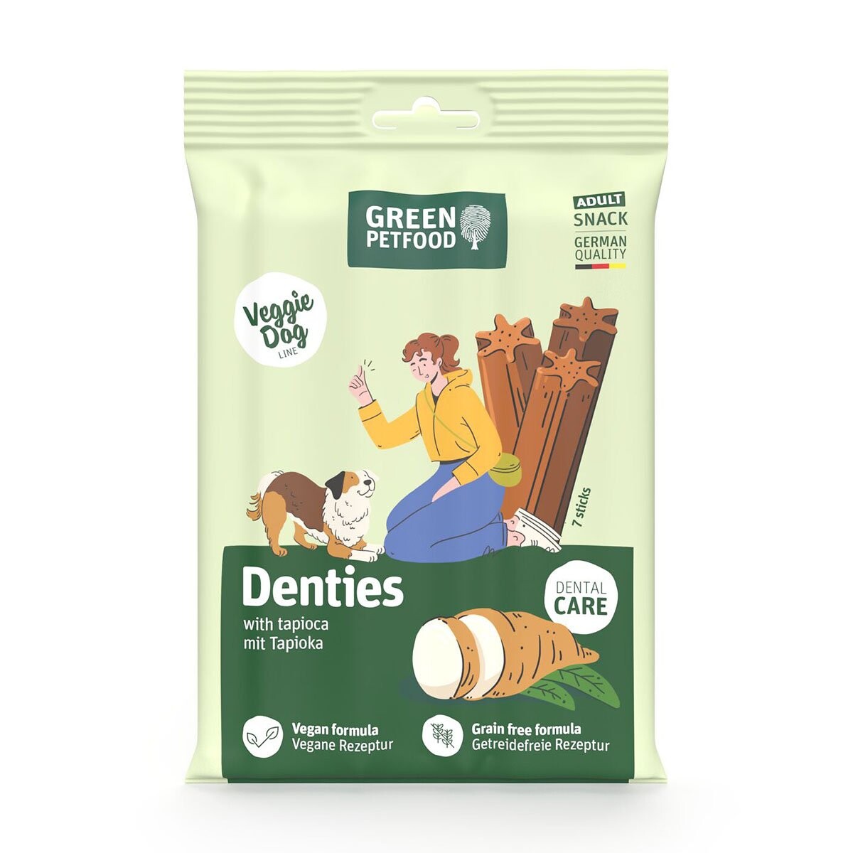 Green Petfood Denties s tapiokou 180 g