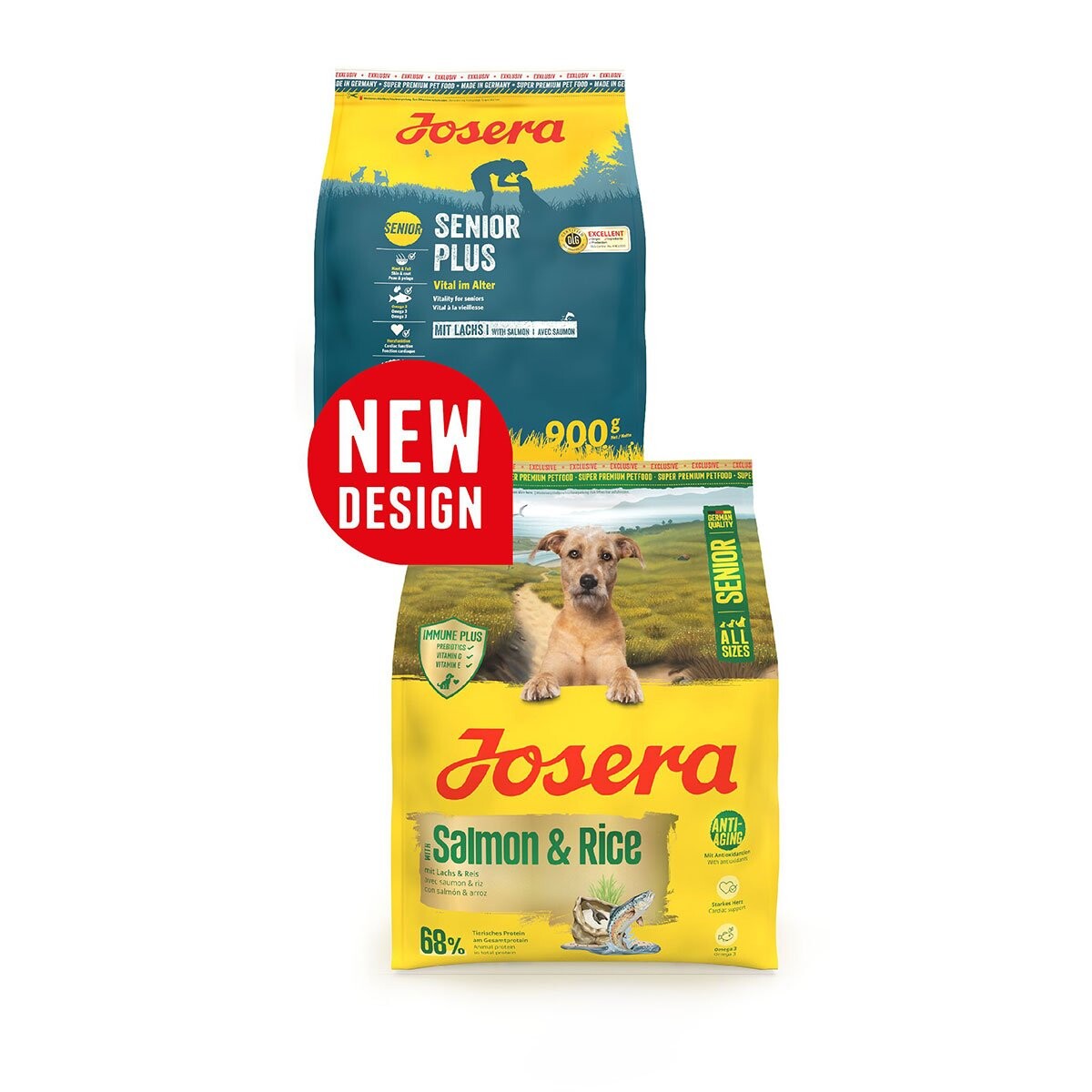 Josera All Sizes Senior Losos & Rýže 12,5 kg