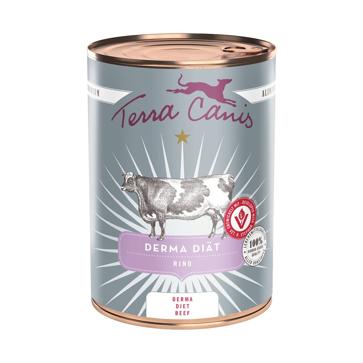 Terra Canis AliVet Derma Dieta Hovězí 6x400 g