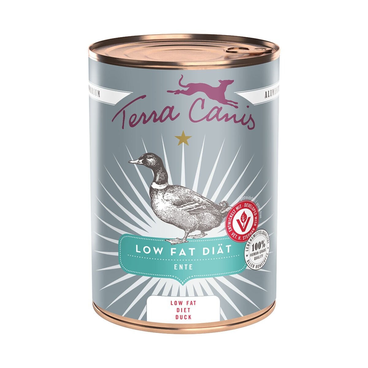 Terra Canis AliVet Low Fat Dieta Kachna 6x400 g