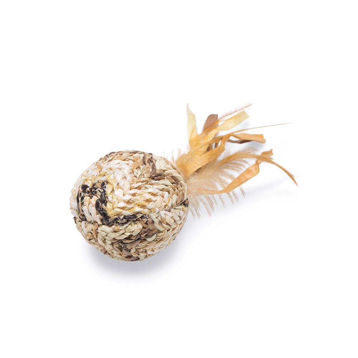 Beeztees kočičí hrací míček Tuxa s kočičí mátou