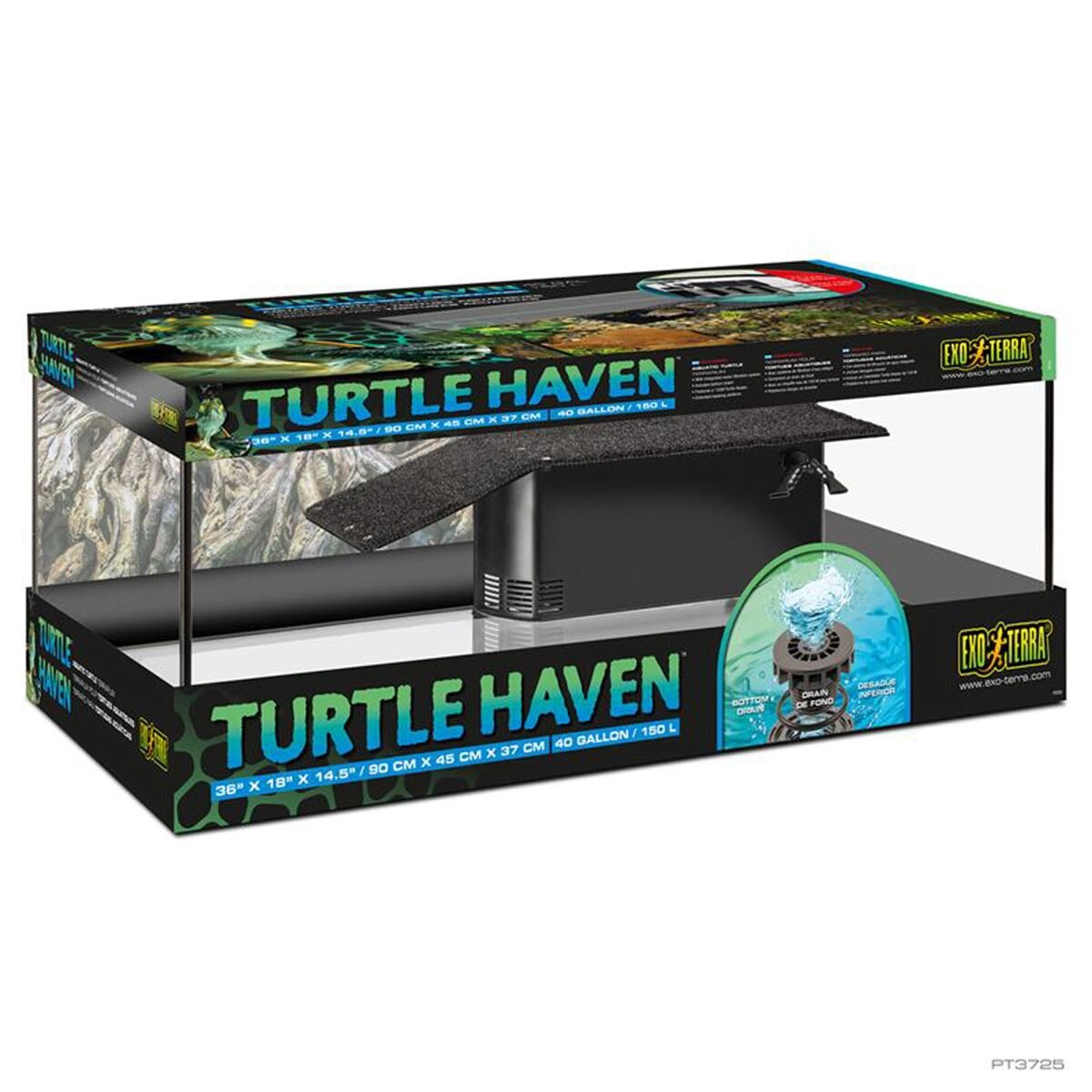 Exo Terra Turtle Haven terárium pro vodní želvy