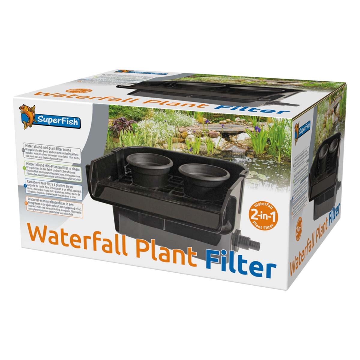 Superfish vodopádový rostlinný filtr