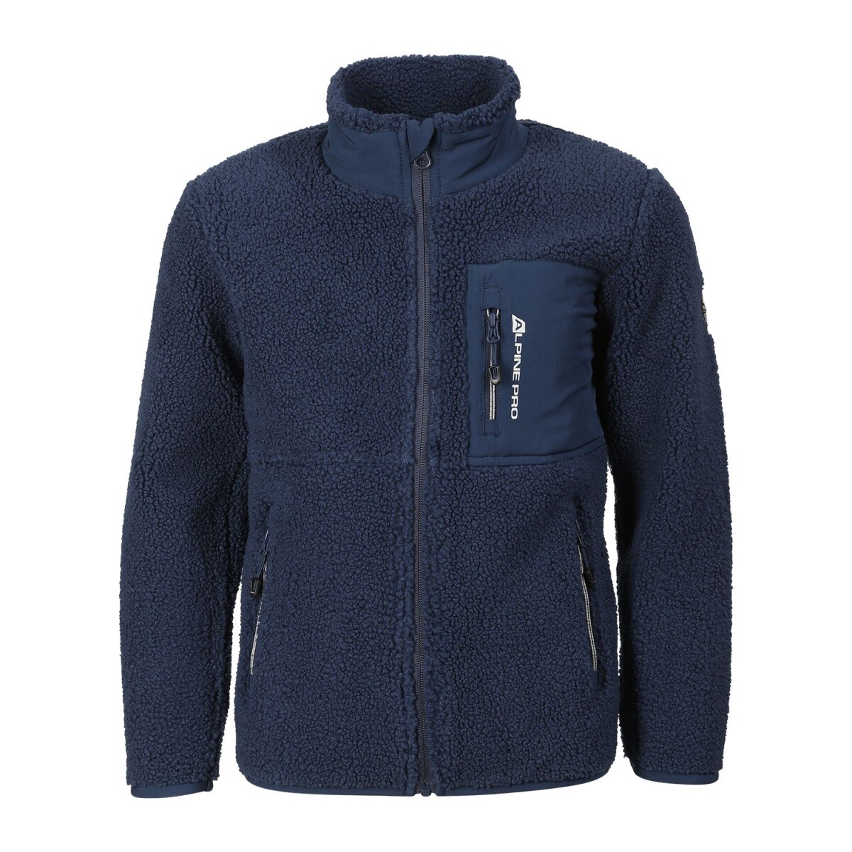 Dětská hřejivá fleecová mikina alpine pro ferado 2 modrá 104-110