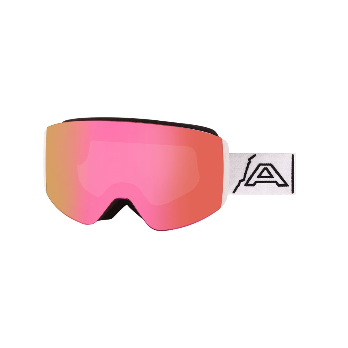 Dětské lyžařské brýle alpine pro growo c růžová uni