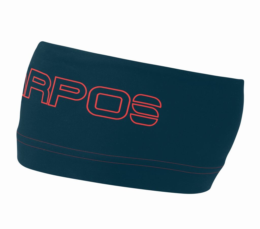 Čelenka KARPOS U Alagna Headband, Midnight/Fiery Red