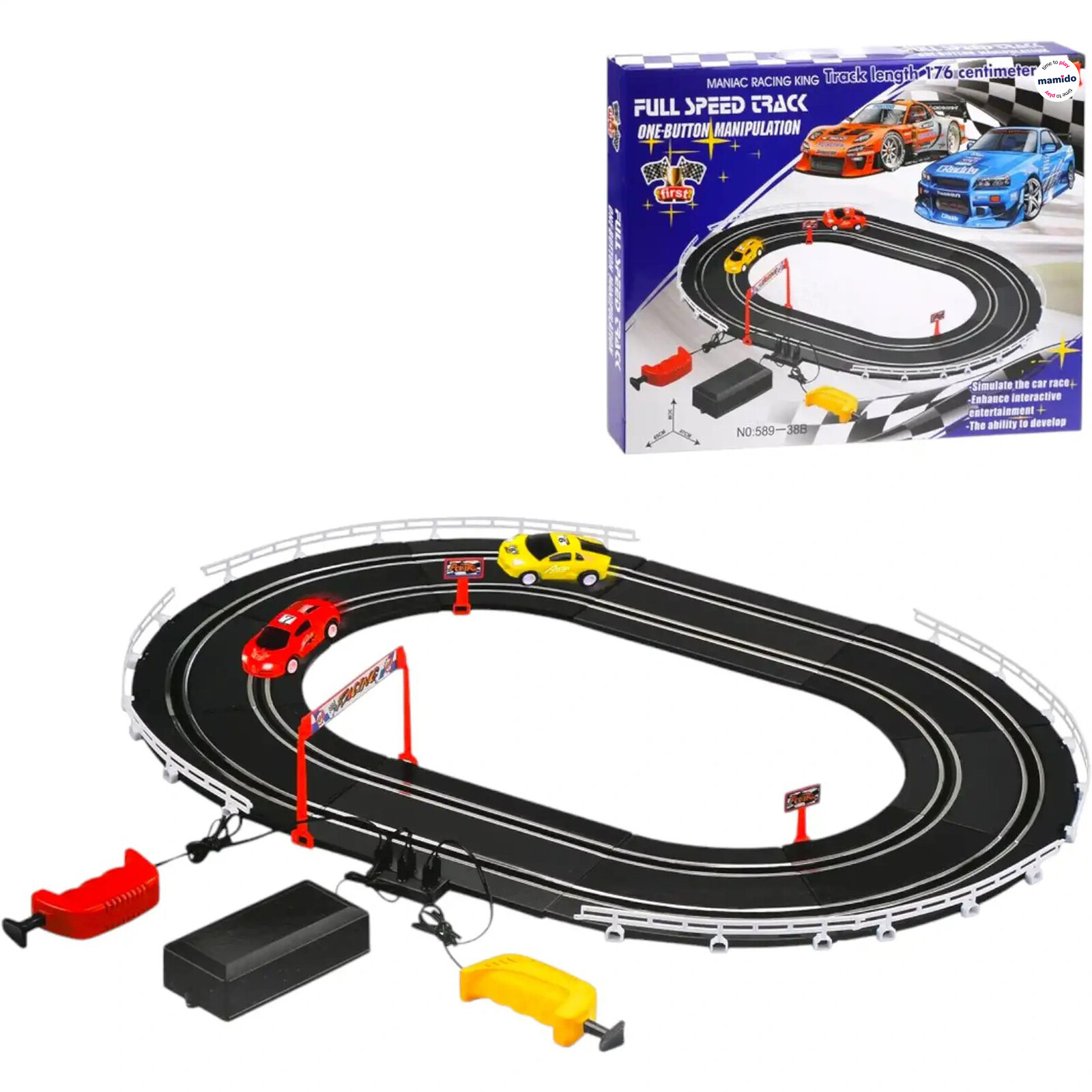 Mamido Závodní autodráha s autíčky MT1568