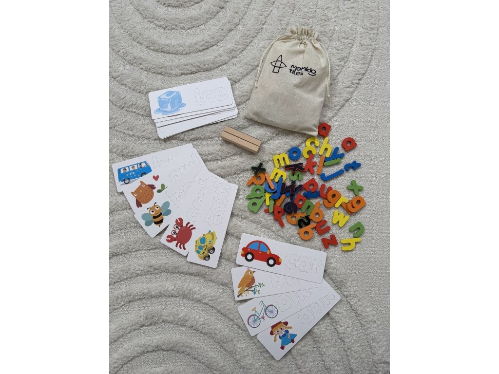 Mamido Tiles Magic Bag - Magnetická písmena MT110