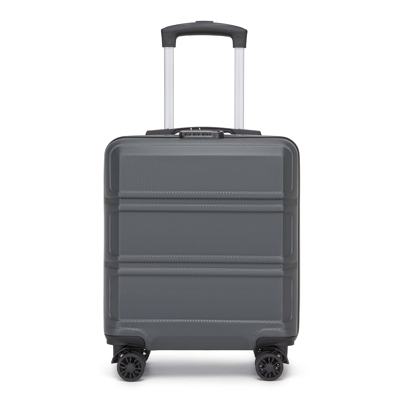 Kompaktní kabinový ABS kufr Kono 28 L - 45x36x20 - šedý