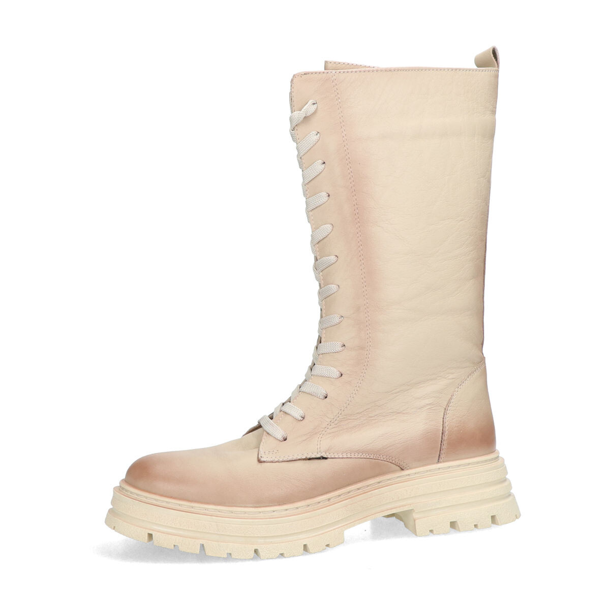 ETIMEĒ dámské každodenní kozačky - béžové - 37