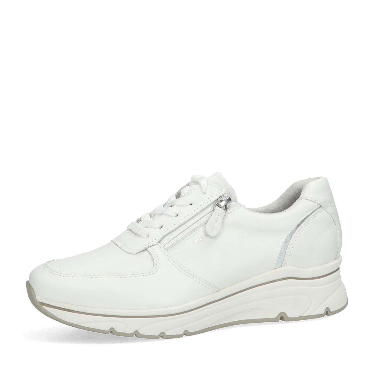 Tamaris dámské kožené tenisky - bílé - 36