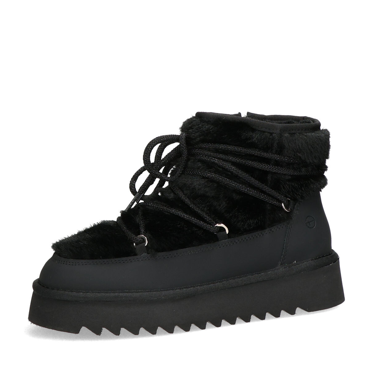 Tamaris dámské stylové sněhule - černé - 36