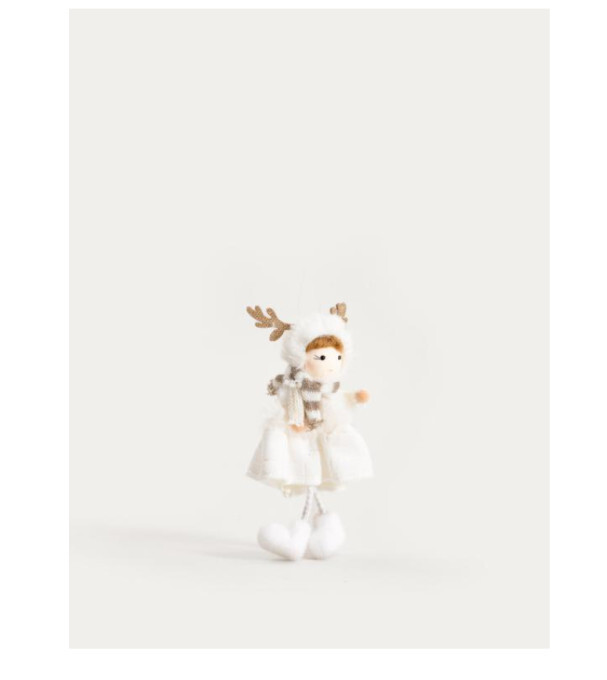 Vánoční dekorace PLYS panenka 753831