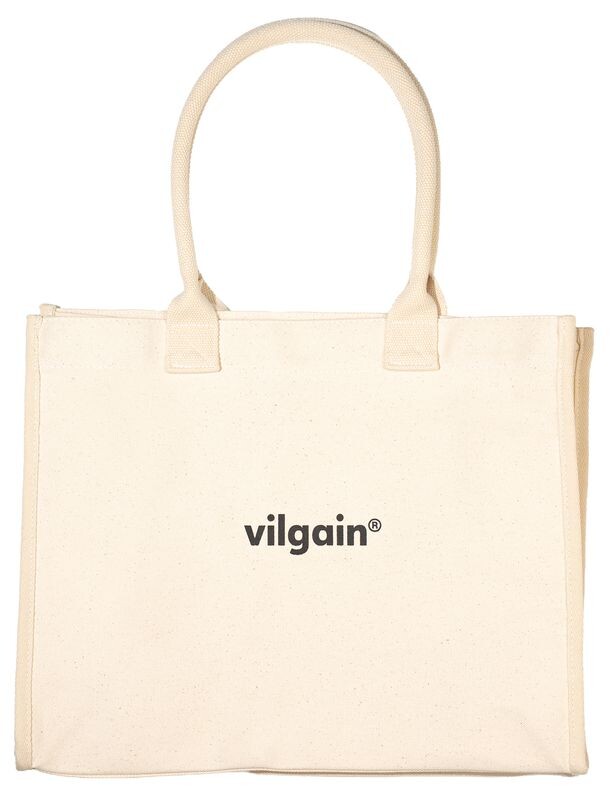 Vilgain Shopping Tote Bag – natural white