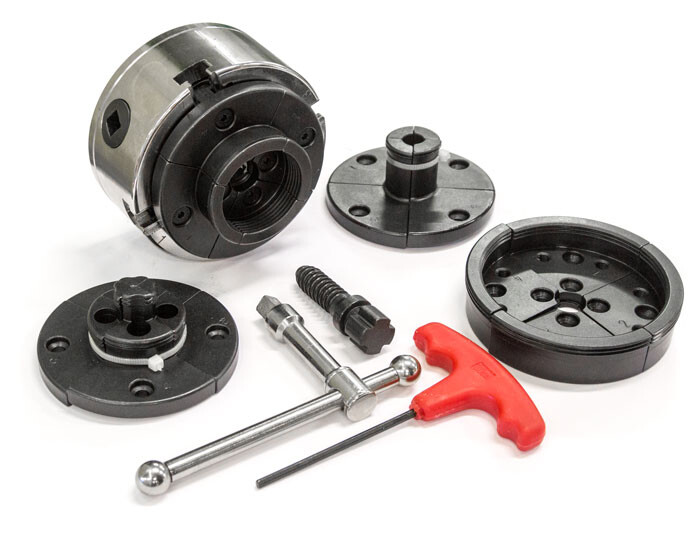 Holzstar® Čtyřčelisťové sklíčidlo Profi M33 × 3,5 - sada