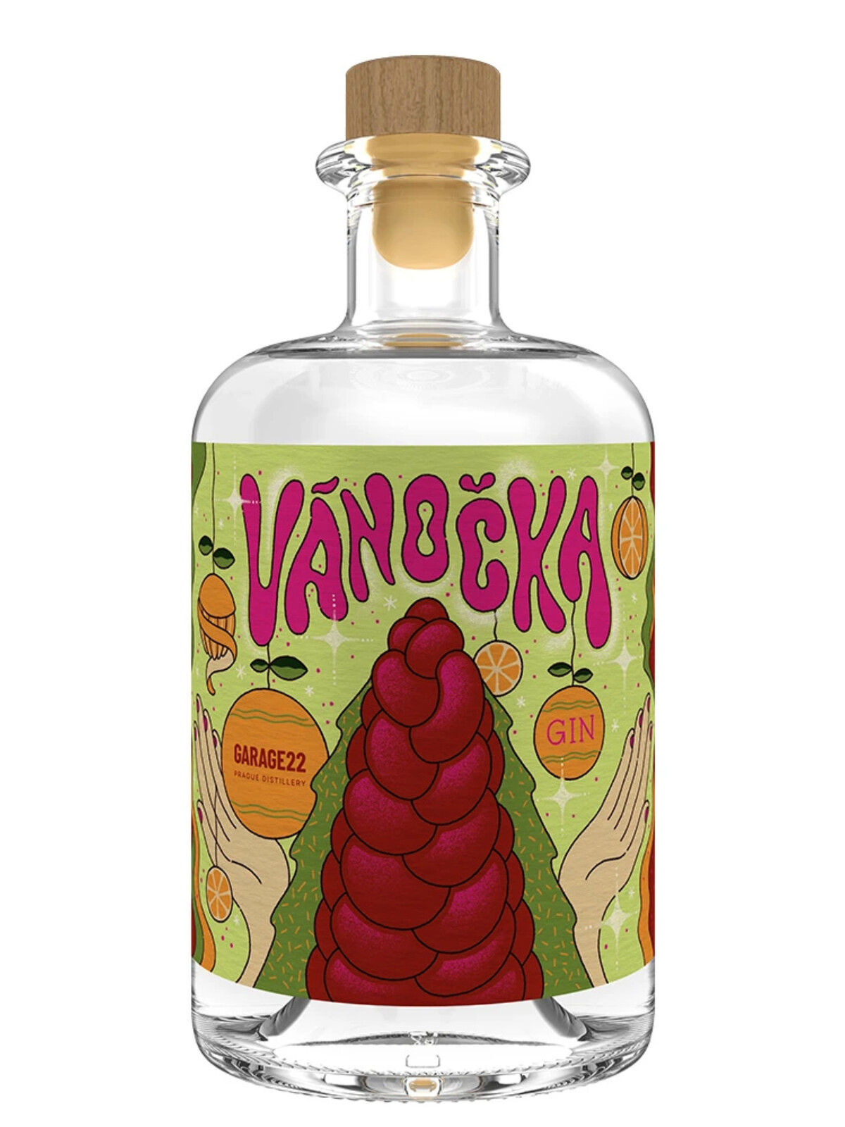 Garage22 Vánočka Gin 42% 0,5l