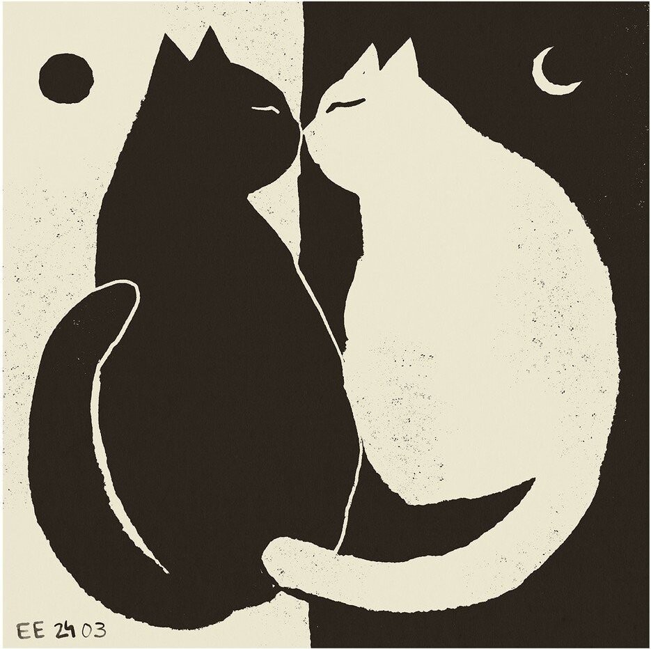 Plakát 50x50 cm You and Me – Enikő Katalin Eged – The Poster Club