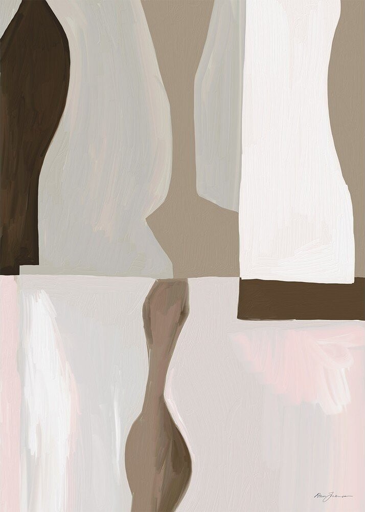 Plakát 50x70 cm Pastels en Forme – Anna Johansson – The Poster Club