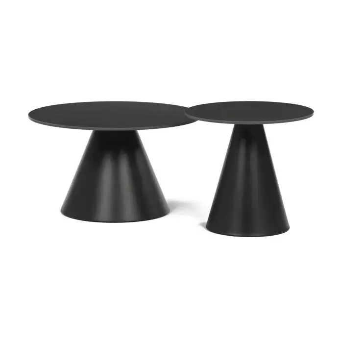 Autronic Set stolků CT-F4118 BK - černá