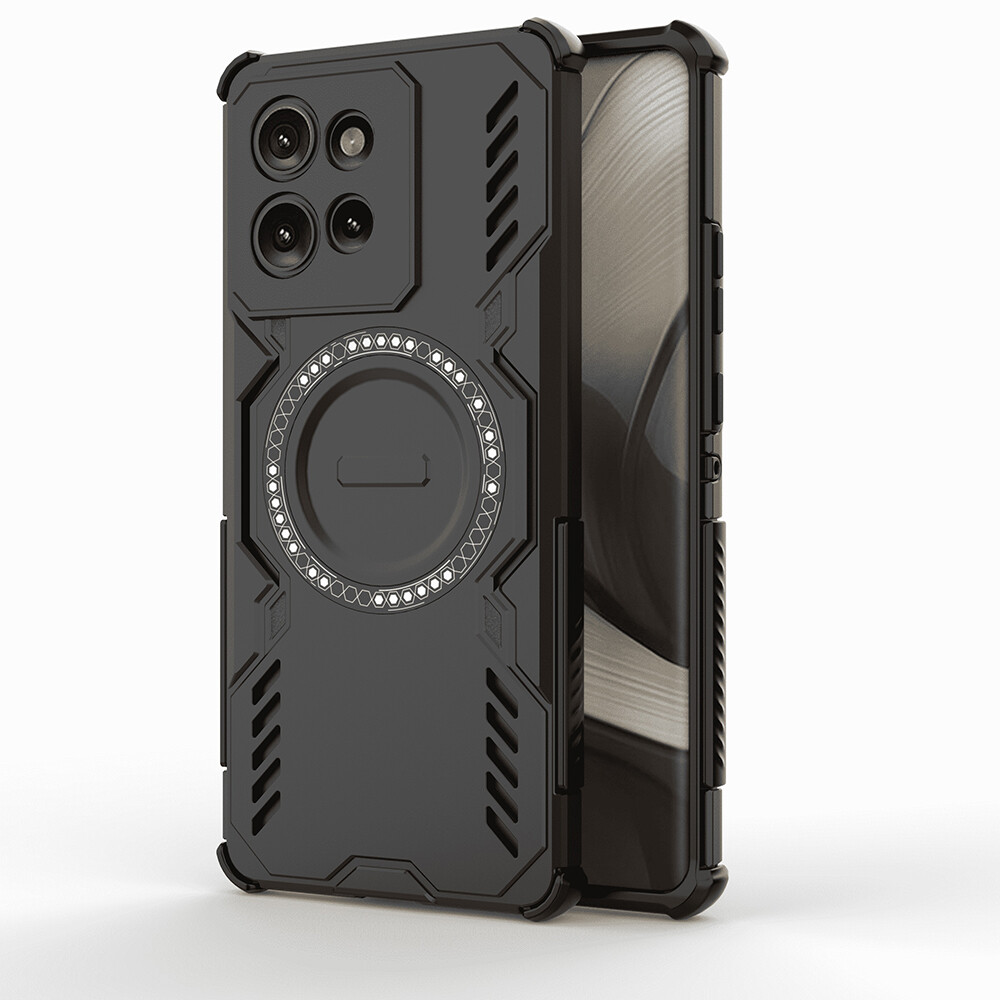 Pouzdro Techsuit ArmorMag pro Motorola Edge 50 černé