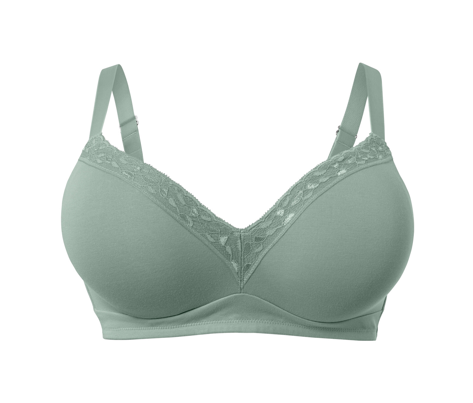 Tchibo - Měkká podprsenka - pro ženy - vel. 95D - barva: zelená