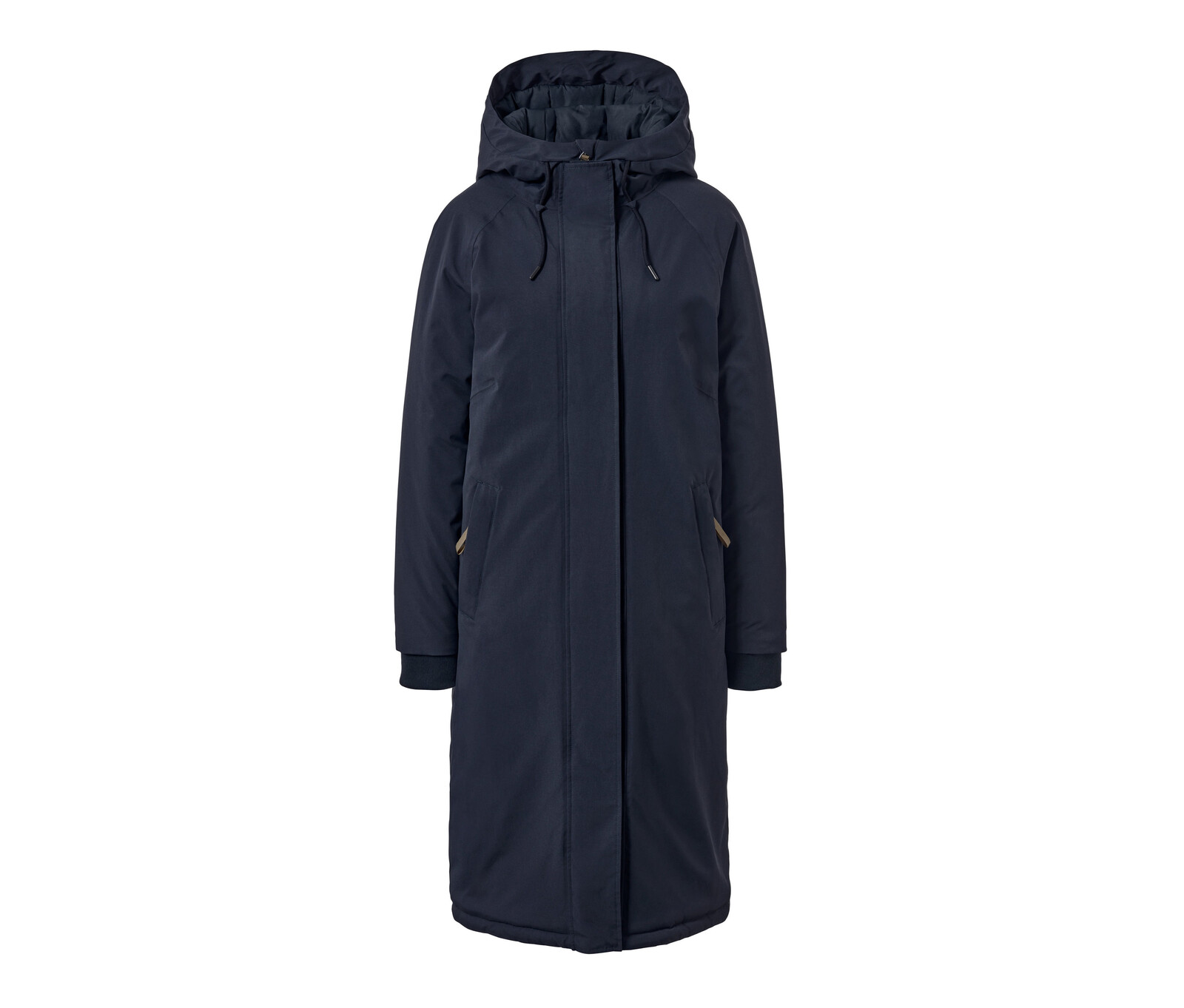 Tchibo - Extra dlouhý termokabát - pro ženy - vel. 40 - barva: modrá