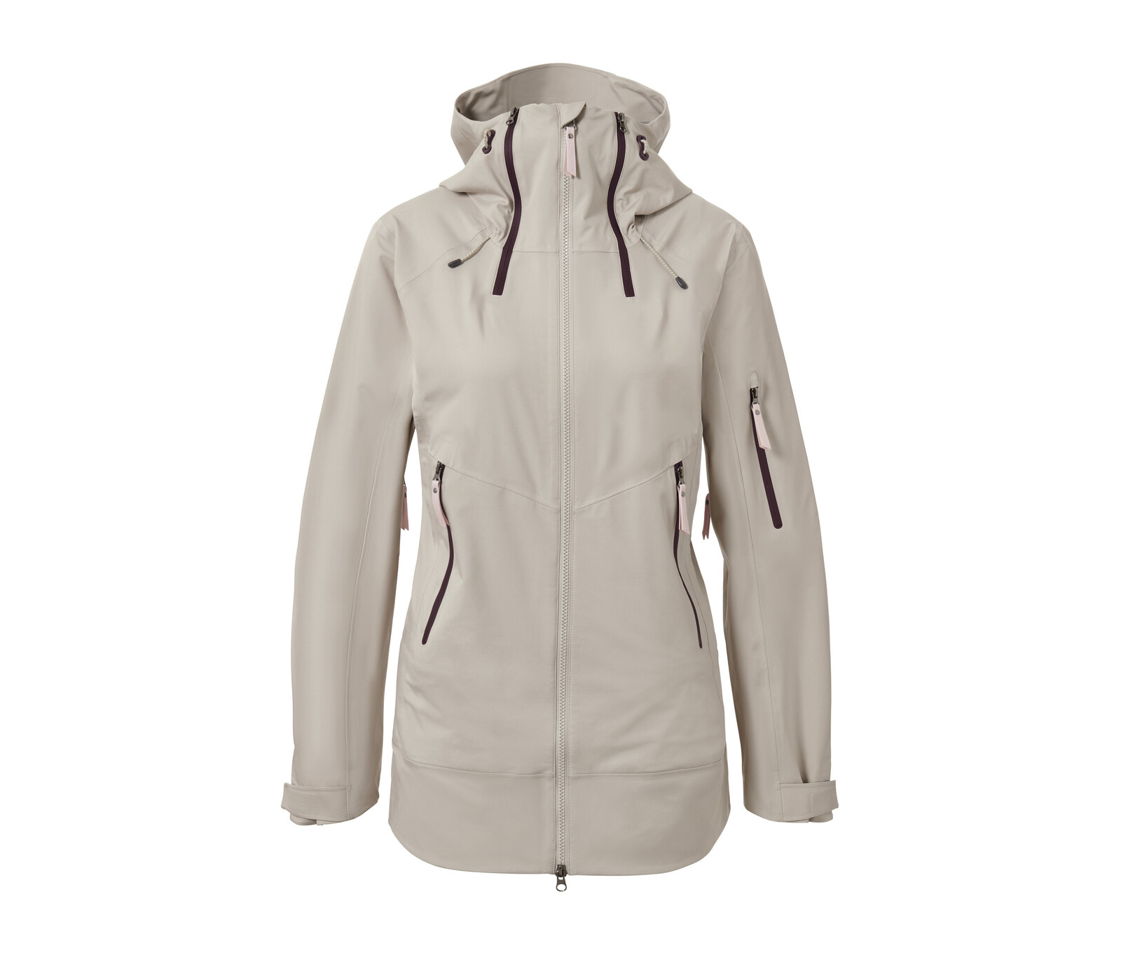 Tchibo - Hardshellová lyžařská bunda - pro ženy - vel. 46 - barva: béžová