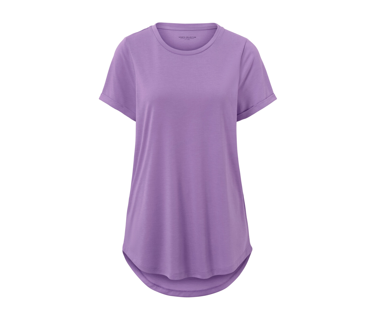 Tchibo - Dlouhé triko - pro ženy - vel. M 40/42 - barva: fialová