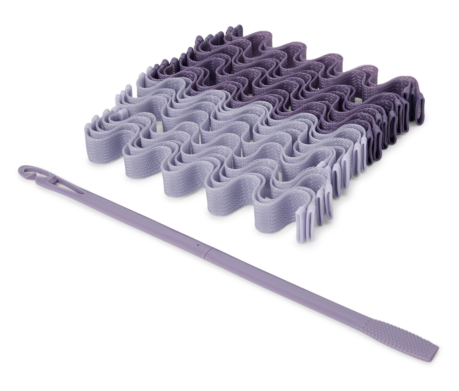 Tchibo - Natáčky na vlasy bez tepla - barva: fialová