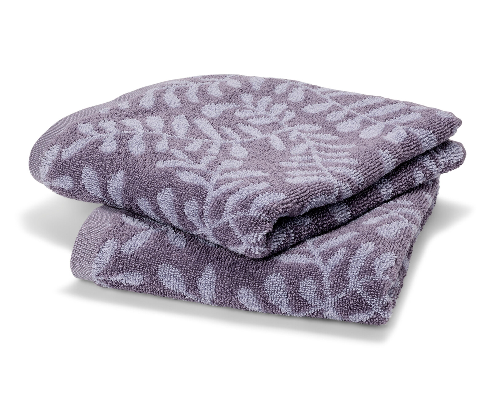 Tchibo - Žakárové ručníky - barva: fialová