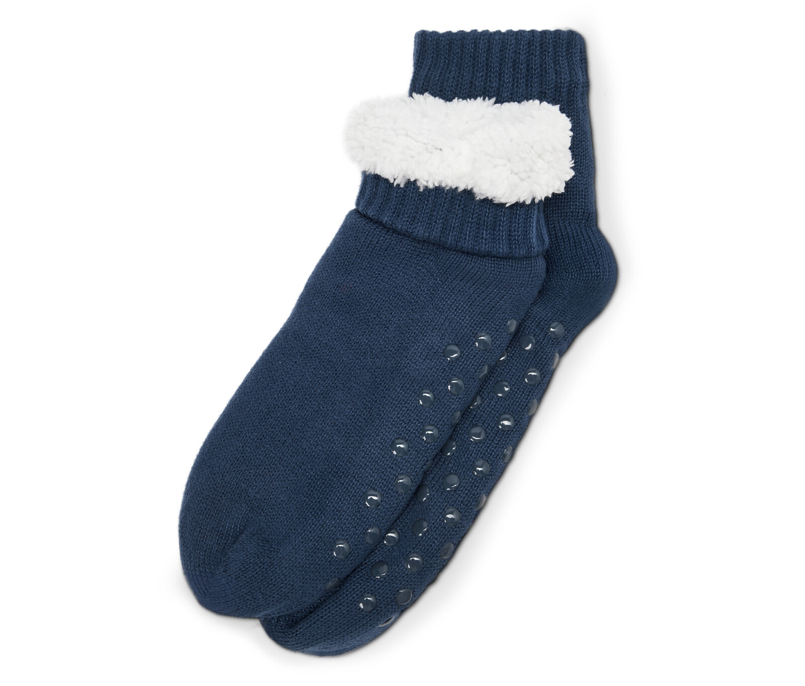 Tchibo - Ponožkové papuče - pro ženy - vel. 38-39 - barva: modrá