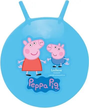Lexibook Nafukovací skákací míč 45 cm modrý - Prasátko Peppa