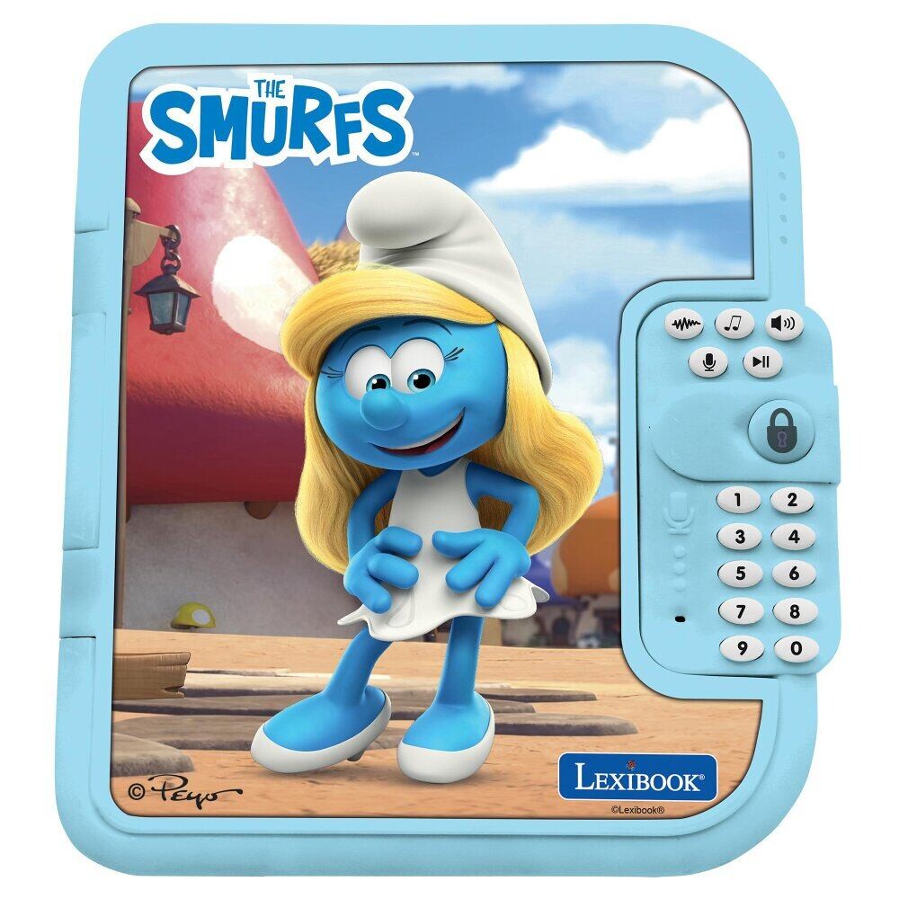 Lexibook Elektronický zápisník Secret Safe Šmoulové