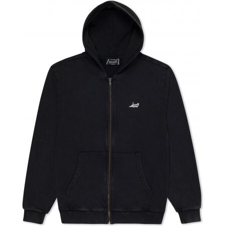 Mikina Ripndip Castanza Zip Up Hoodie - Černá - L