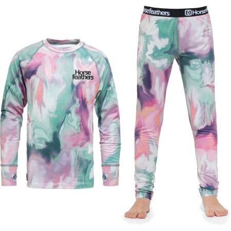 Termo Prádlo Horsefeathers Matar Set You - Zelená - L